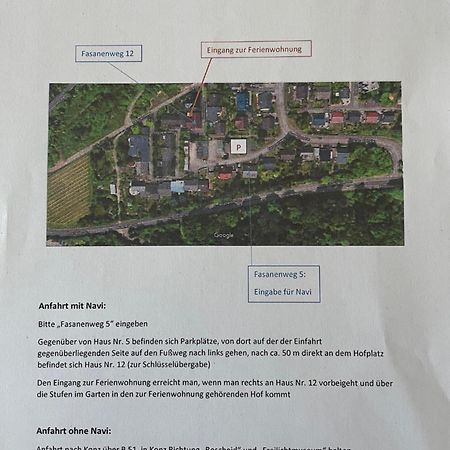 Ferienwohnung Lintz Konz Dış mekan fotoğraf